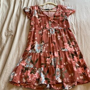 Floral flowy dress